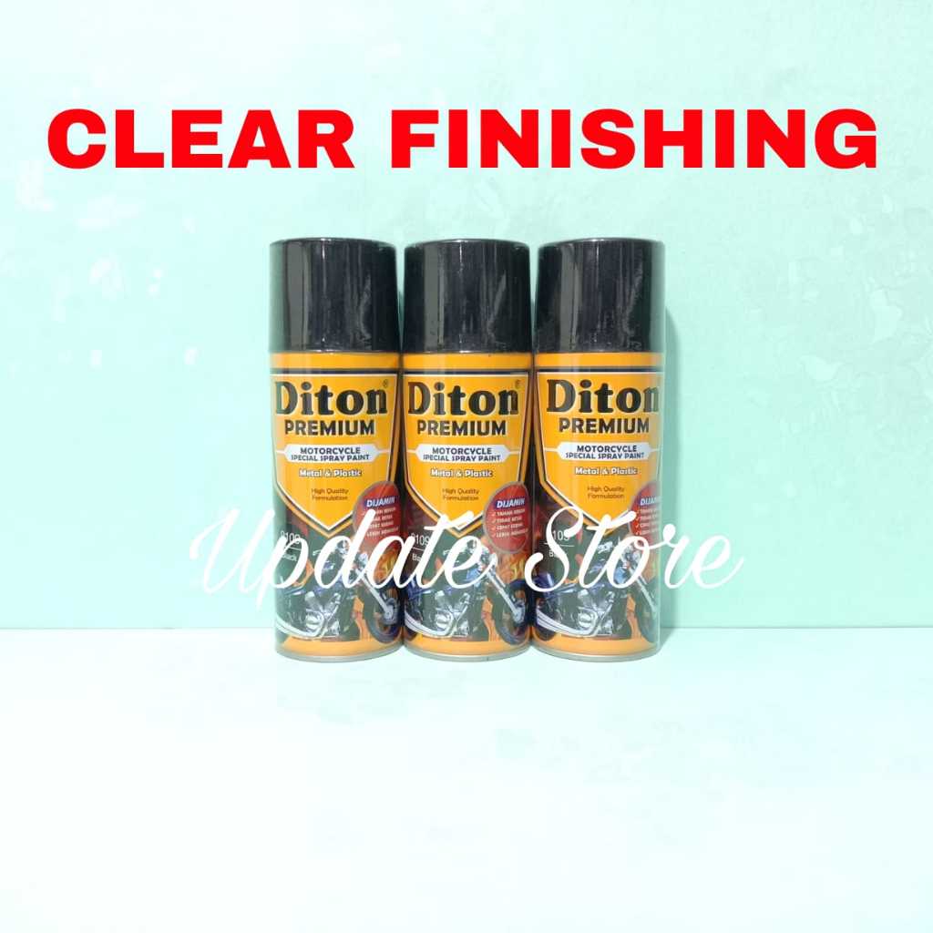 Diton Premium Clear Finishing ( Clear Gloss, Clear Semi Doff dan Clear Doff)
