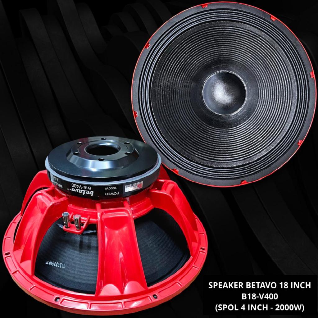 Speaker Betavo 18 Inch B18-V400 / Speaker 18" B18V400 B 18V400 Betavo