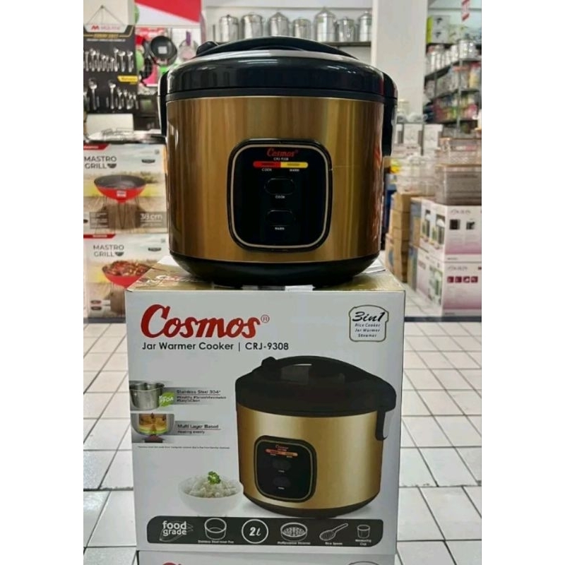 JAR WARMER COOKER COSMOS CRJ-9308 rice cooker penanak nasi pemanas nasi magic jar magic com