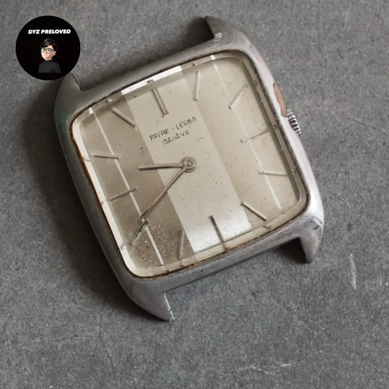 Jam tangan vintage Favre Leuba Original