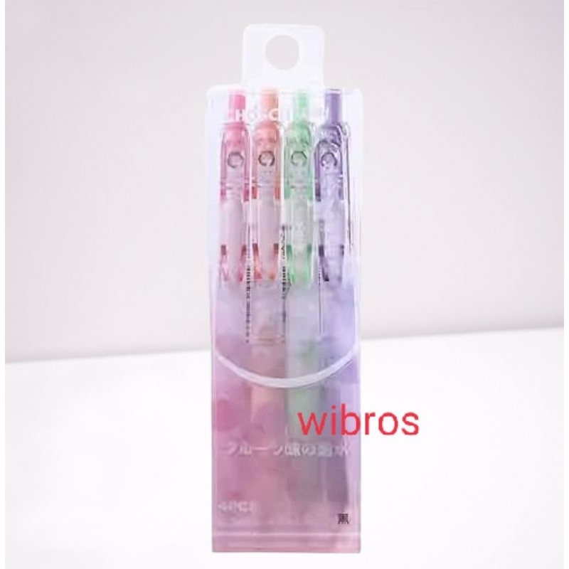 

CHOSCH Gelpen Pena jel Pulpen 4 pcs CS-G190
