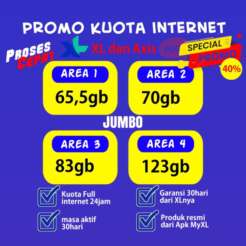 PROMO KUOTA XL EXTRA COMBO FLEX DAN PROMO PAKET AKRAB XL DAN AXIS FULL 24JAM 30HARI