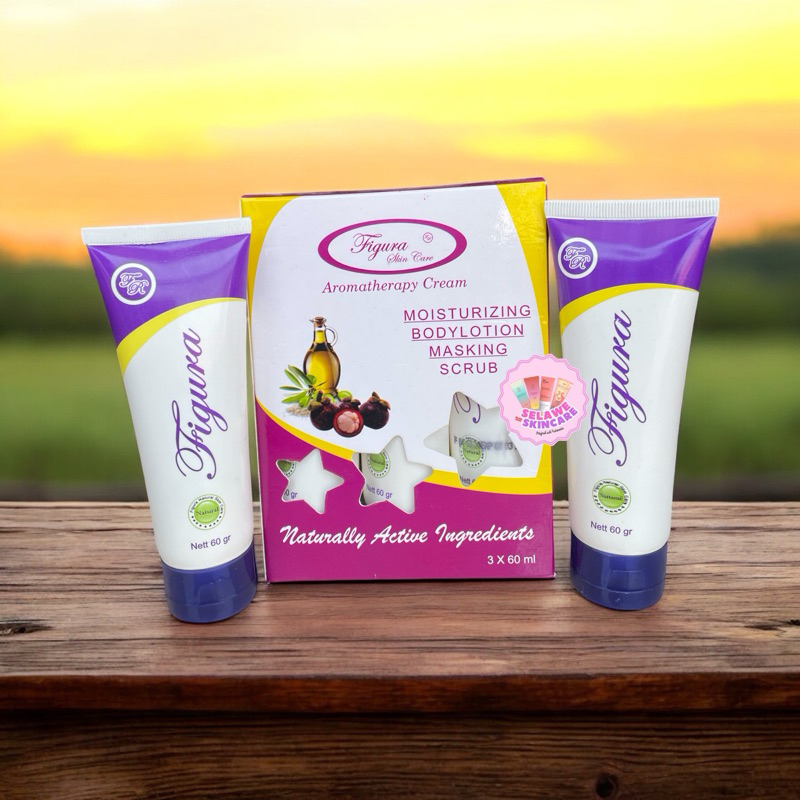 FIGURA SKIN CARE TUBE 3 PCS ORIGINAL BPOM NA EXP DATE 2028