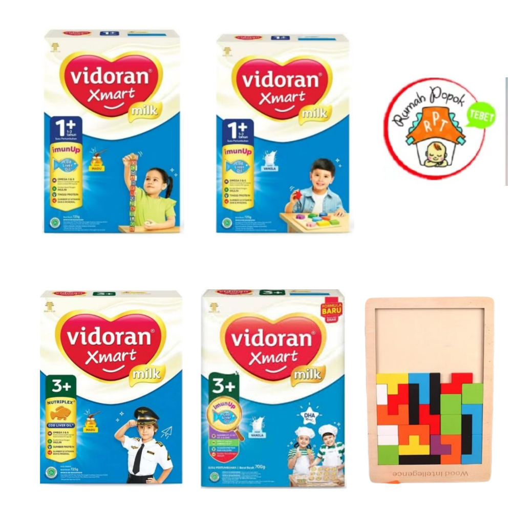 

Vidoran Xmart 1+ 3+ Vanila Madu 700gram