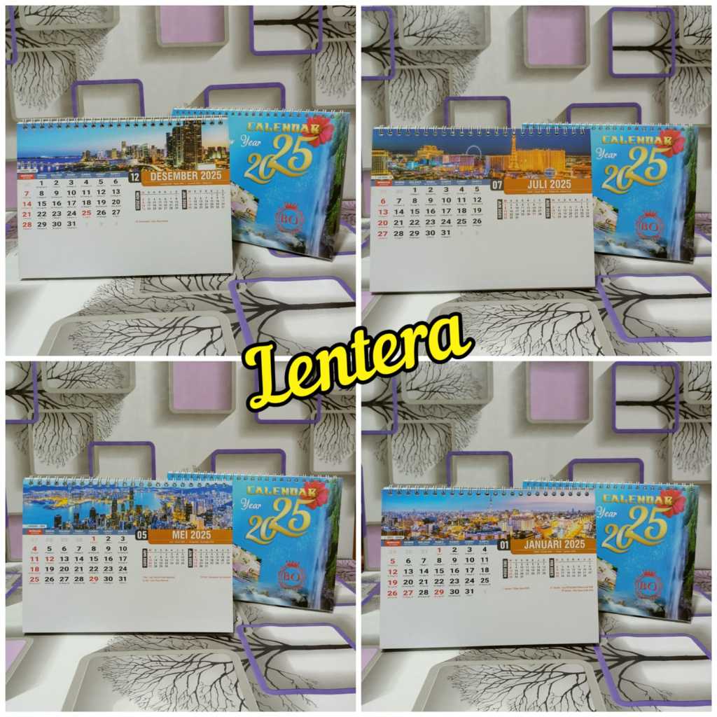 

KALENDER MEJA PEMANDANGAN KOTA 2025