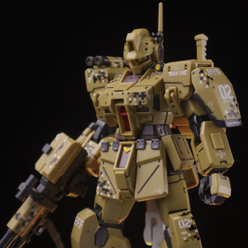 1/144 HG GM Spartan Dessert Fighter