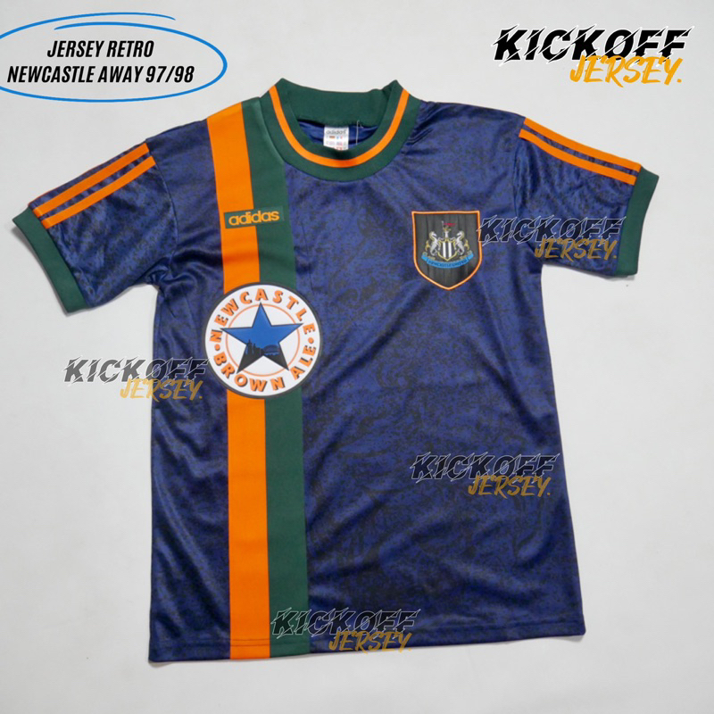 JERSEY RETRO NEWCASTLE AWAY 97/98 GRADE ORI