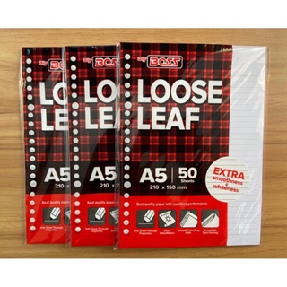 

Isi Kertas Binder / Loose Leaf A5-50 Bigboss