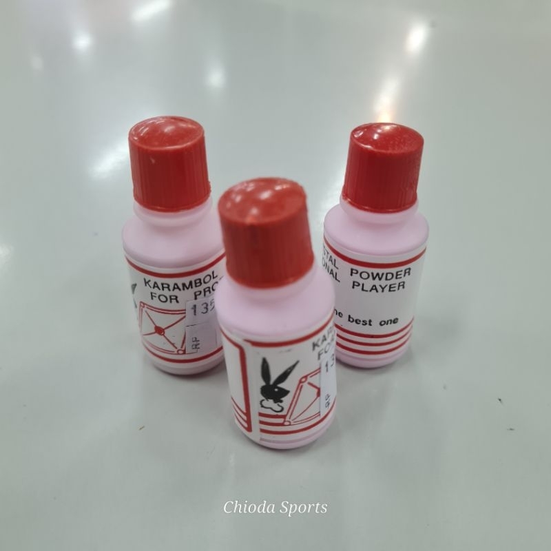 Serbuk Powder Bubuk Bedak Crystal Kristal Karambol Krambol Carrom Playboy