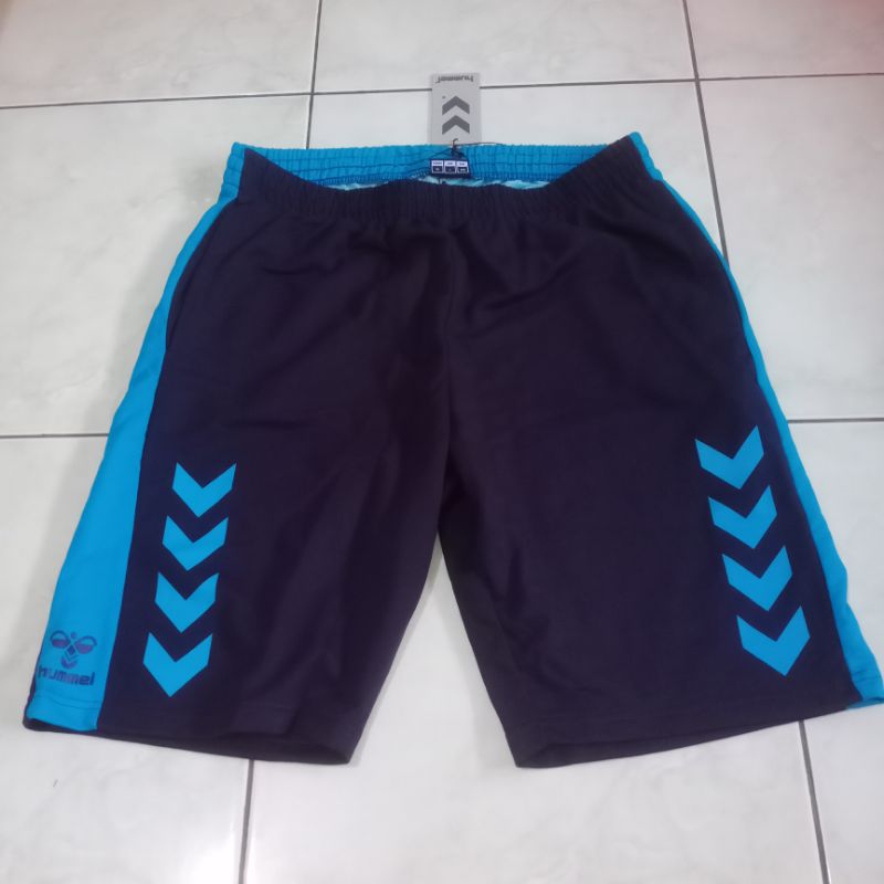 Celana Hummel Action Cotton Shorts Biru size XL