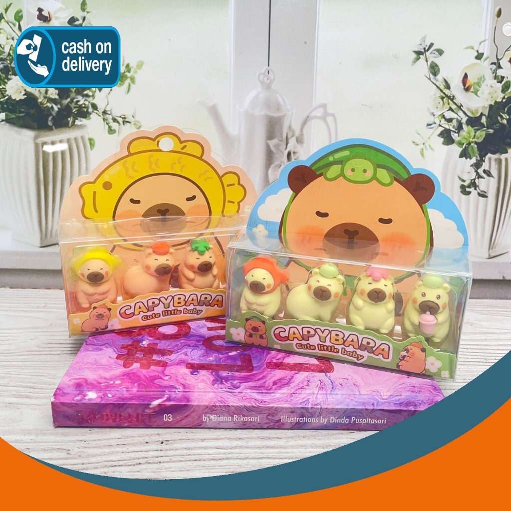 

PENGHAPUS MINIATUR CAPPYBARA 1 SET ISI 4 PCS ER-1469 ERASER HAPUSAN KARET SETIP STIP LUCU ANAK ALAT TULIS KANTOR SEKOLAH MURAH TERMURAH COD