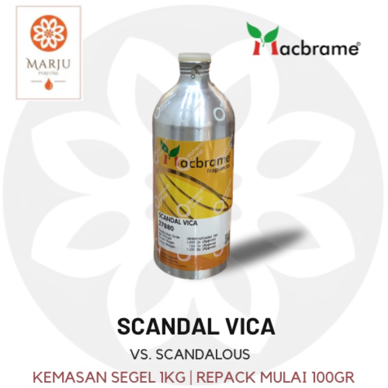 SCANDAL VICA - MACBRAME 250Gr - 1Kg Segel BIBIT MURNI #Marju
