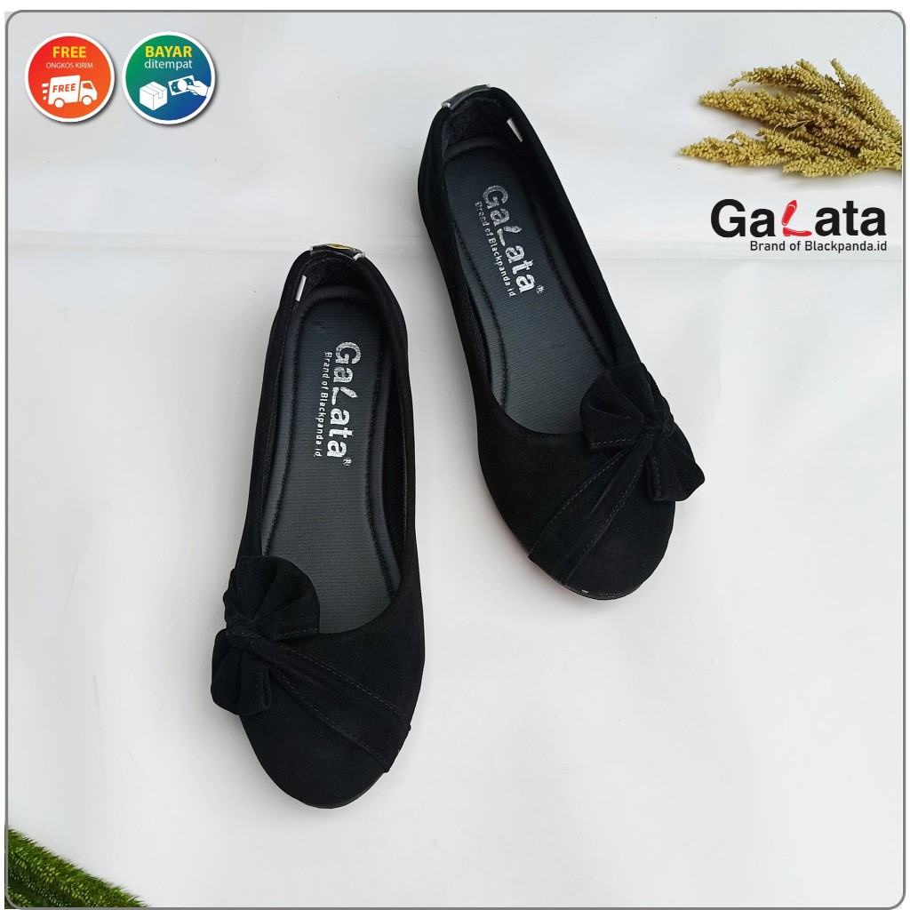Sepatu Black Panda - Sepatu Wanita - Black Panda Kirey Black