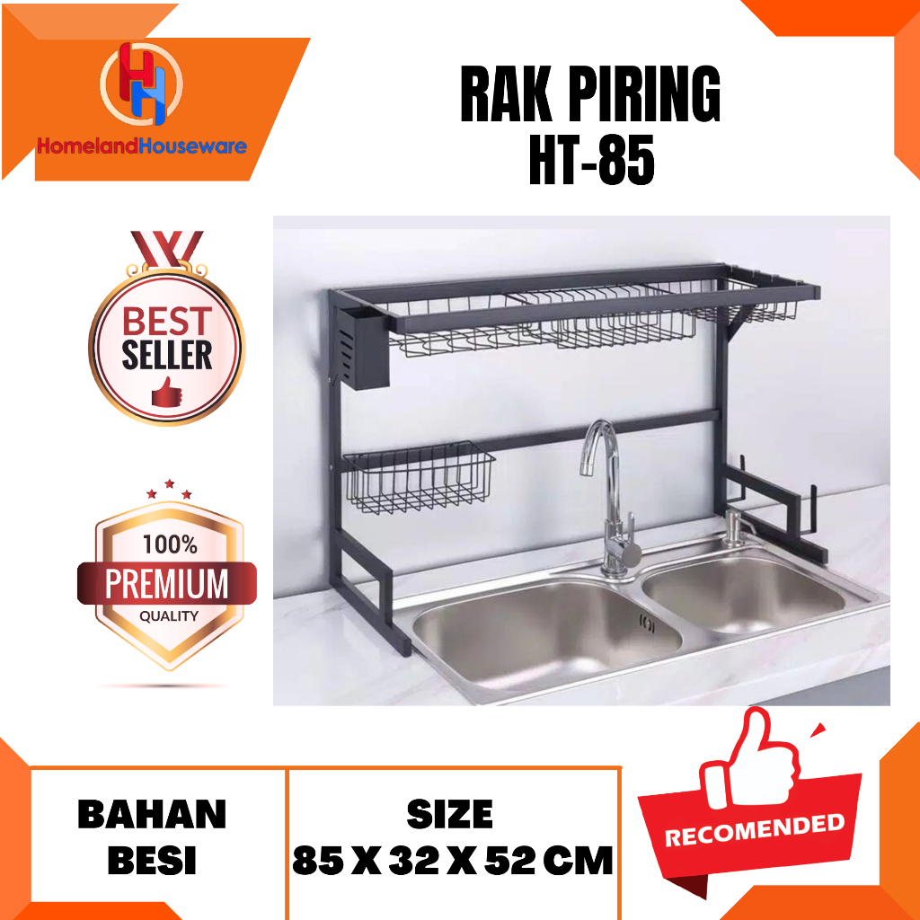 SIAP KIRIM-READY MADIUN/RAK PIRING HT-85/RAK PIRING BESI WASTAFEL/RAK PIRING KECIL DI ATAS WASTAFEL/