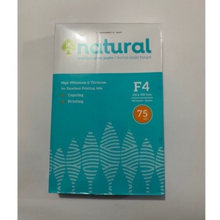 

Kertas HVS Natural F4 - 75gr
