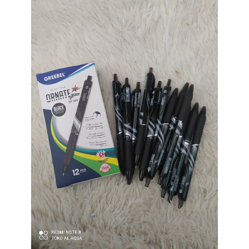 

Bolpoin//Pulpen//Bolpen Ornate pen Greebel GP-505 ( 1pcs )