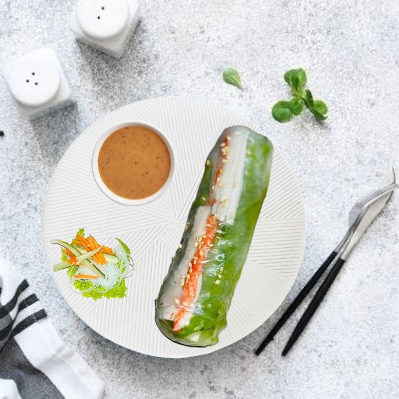 

Big Springroll Vietnam Salad by.Marsha