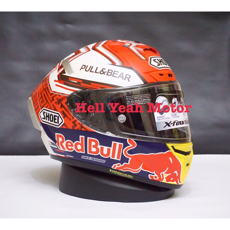 Shoei X14 Pull Bear Ant Edition Shoei Clone 1:1 BONUS Sarung Kepala