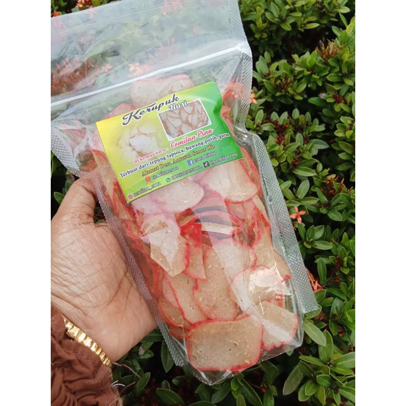 

KRUPUK NASI KERUPUK MENTAH BAWANG PUTIH