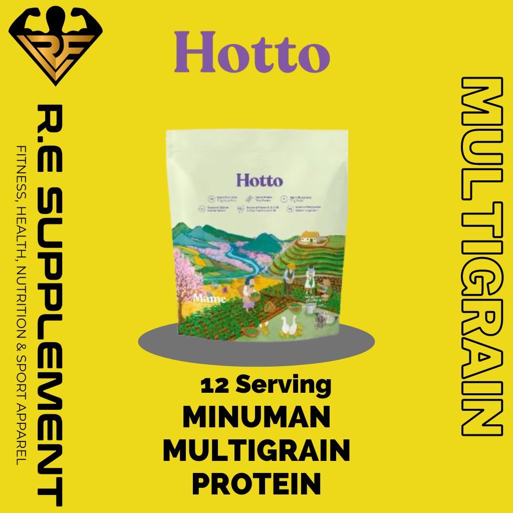

Hotto Mame – Protein Multigrain with Edamame – Minuman Sehat Serbuk Nabati