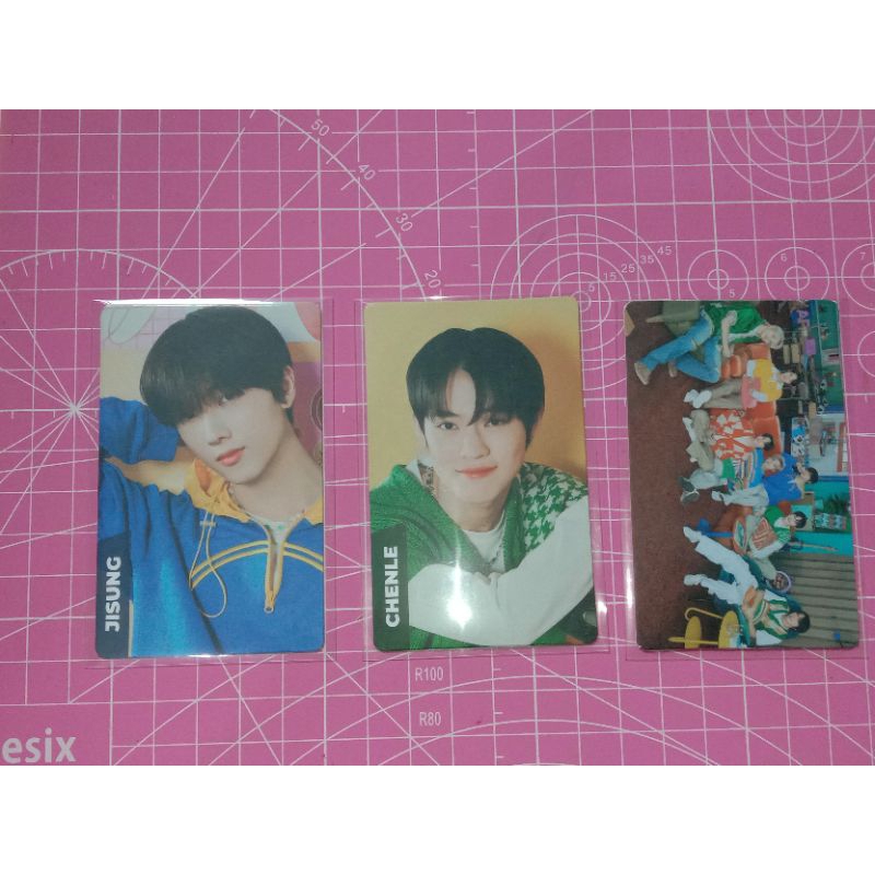 PHOTOCARD OFFICIAL TOSTOS NCT DREAM |CHENLE,JISUNG,OT7|