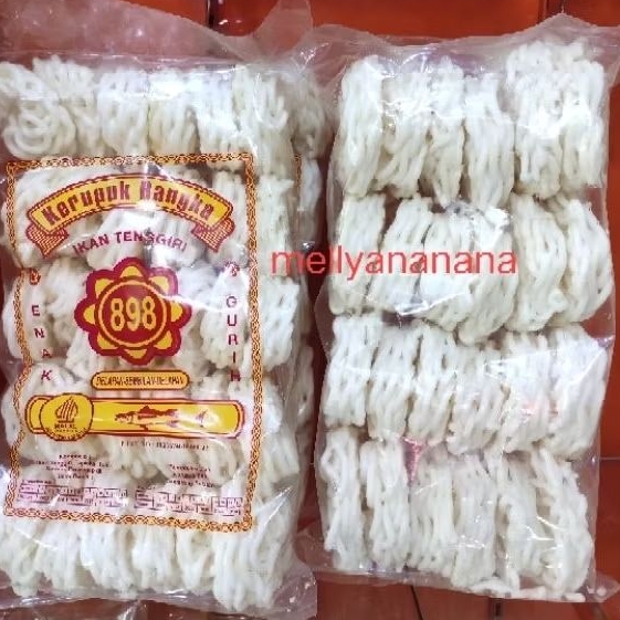 

Cemilan Kerupuk bangka ikan tenggiri Best seller