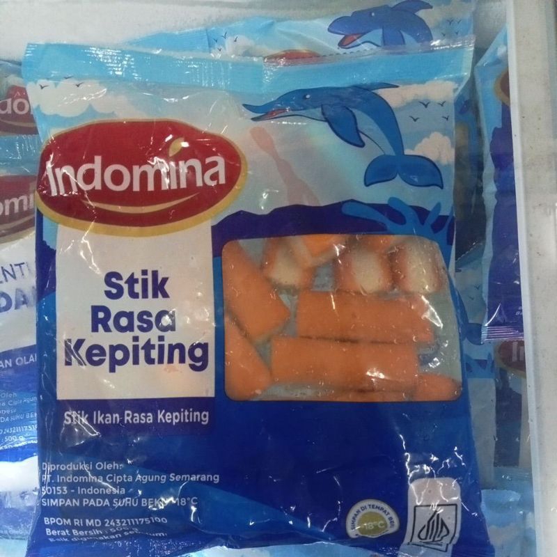 

indomina stik kepiting 500gr