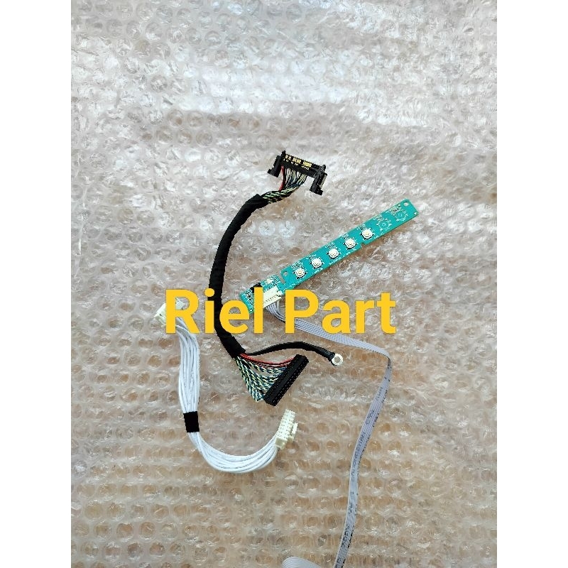 IR SENSOR TOMBOL MANUAL KABEL LVDS TV LED SMART POLYTRON PLD50BAG9953M - PLD50BAG9953 - PLD 50BAG995