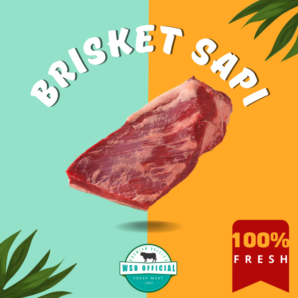

Brisket Sapi Lokal 1 Kg Fresh Sandung Lamur