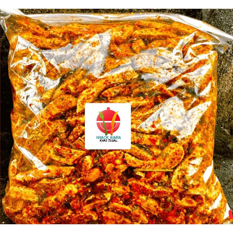 

Basreng juara viral extra daun jeruk 500 Gram
