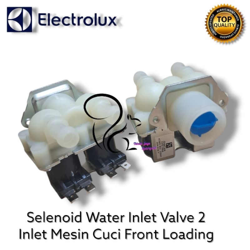 Selenoid Water Inlet Valve 2 Inlet Mesin Cuci ELECTROLUX Front Loading | Selenoid Mesin Cuci Electro