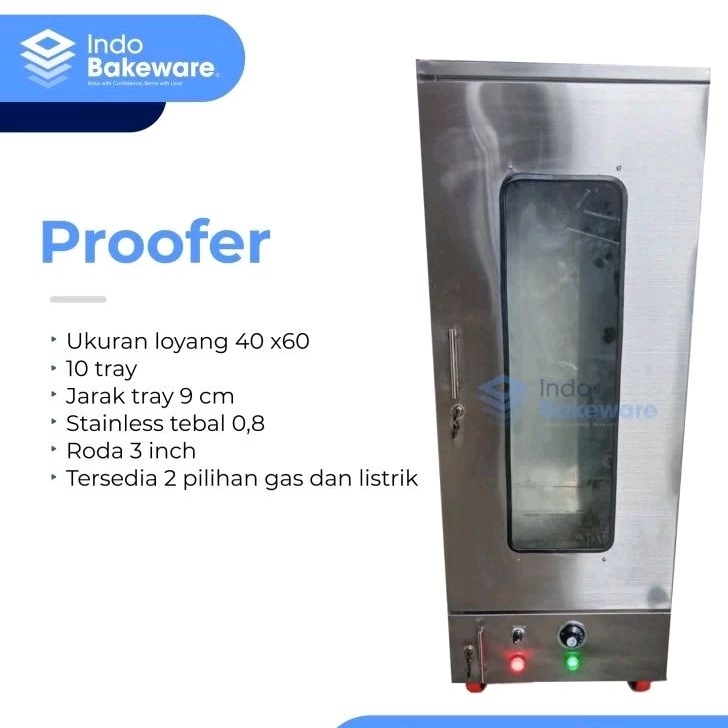 proofer listrik pengembang roti