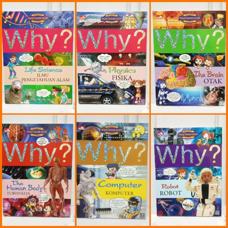 Why? Pengetahuan Dasar (pilih judul) - Science Comic Educomic Komik Pendidikan WHY Bekas Preloved