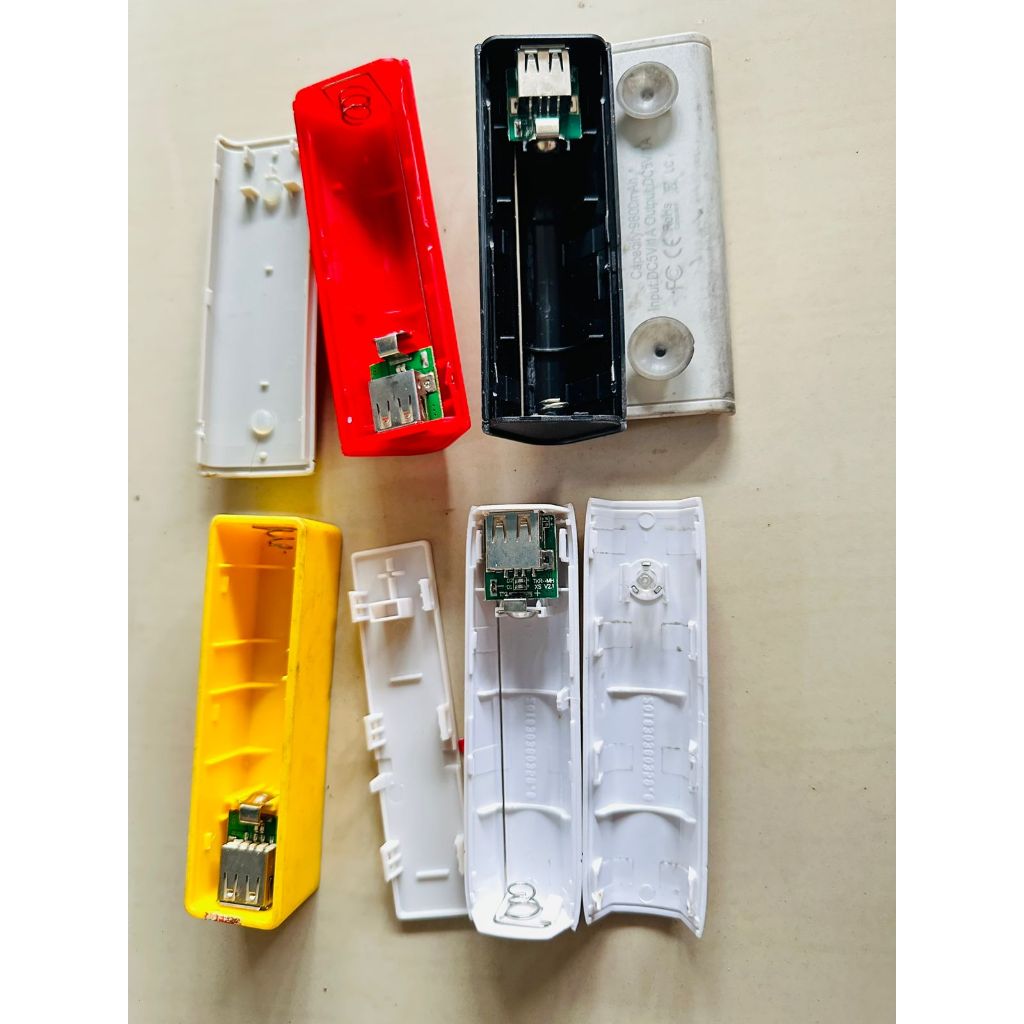 2END COPOTAN Powerbank MODUL + CASE 1A 5V 1 PORT 1 Slot Baterai 18650 Casing Dan Module POWER BANK