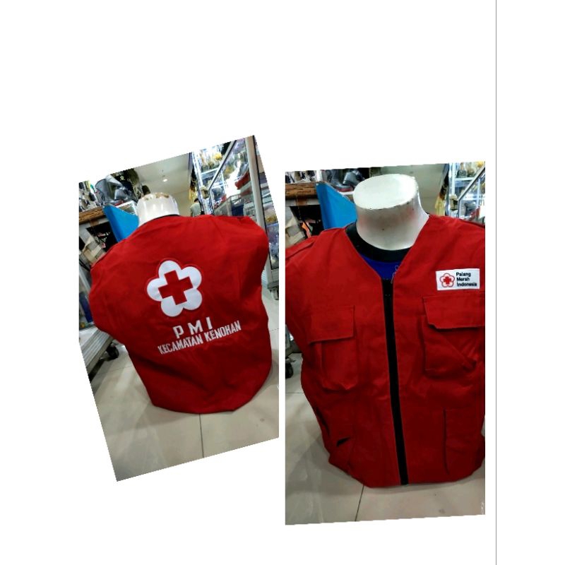 rompi merah pmi#rompi pmi