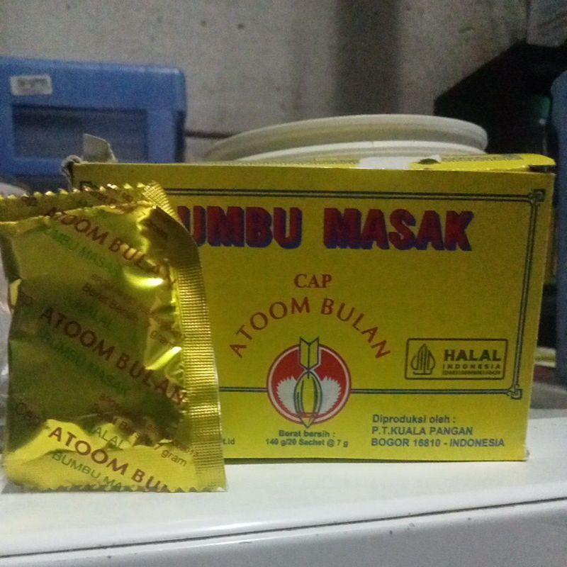 

bumbu atom bulan 1 pak