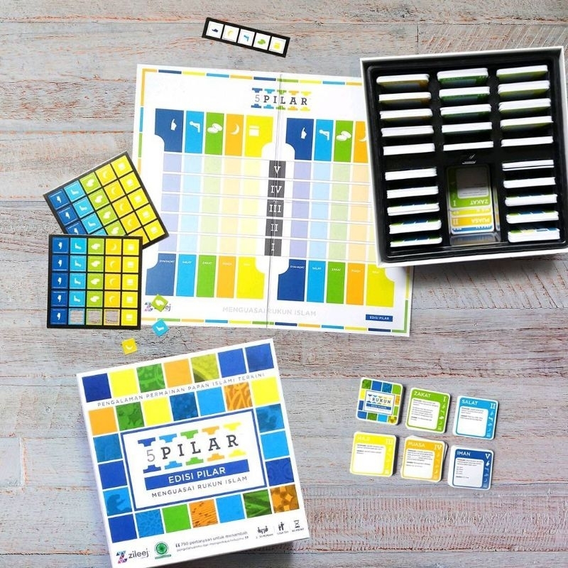 BOARDGAME 5 PILAR EDISI RUKUN ISLAM