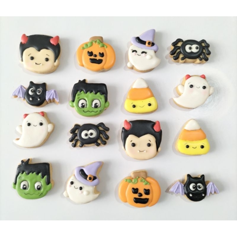 

Minis Haloween cookies min 5pcs boleh mix