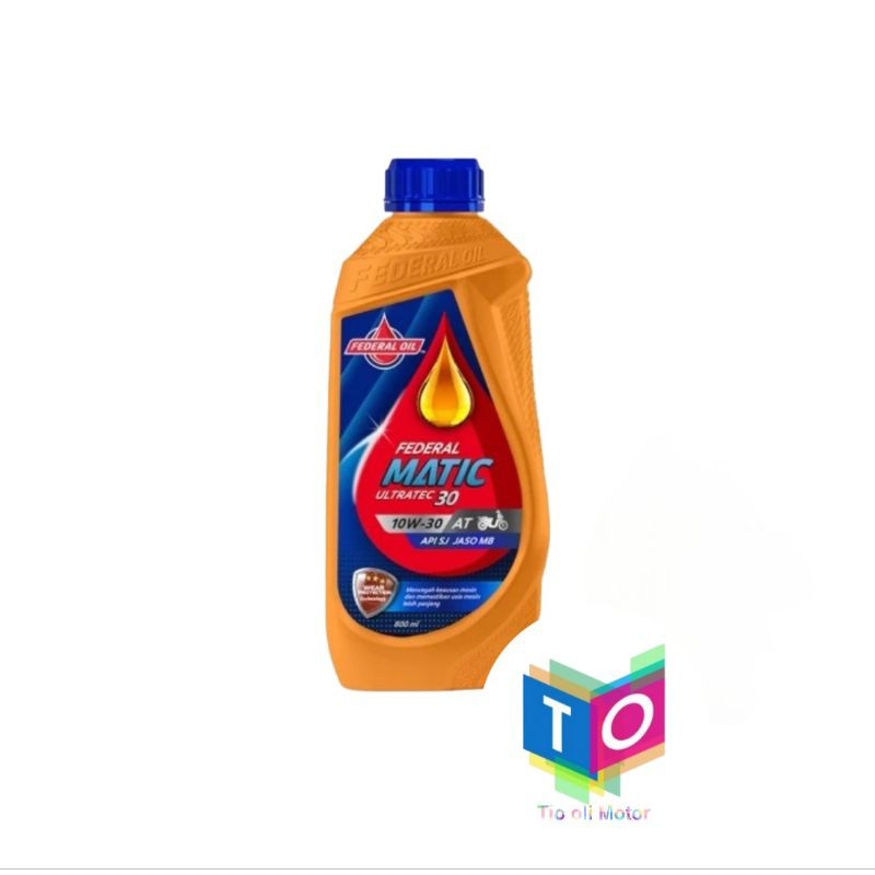 Federal Ultratec 10W-30 / Y40 20W-40 800ml Oli Mesin Federal Matic