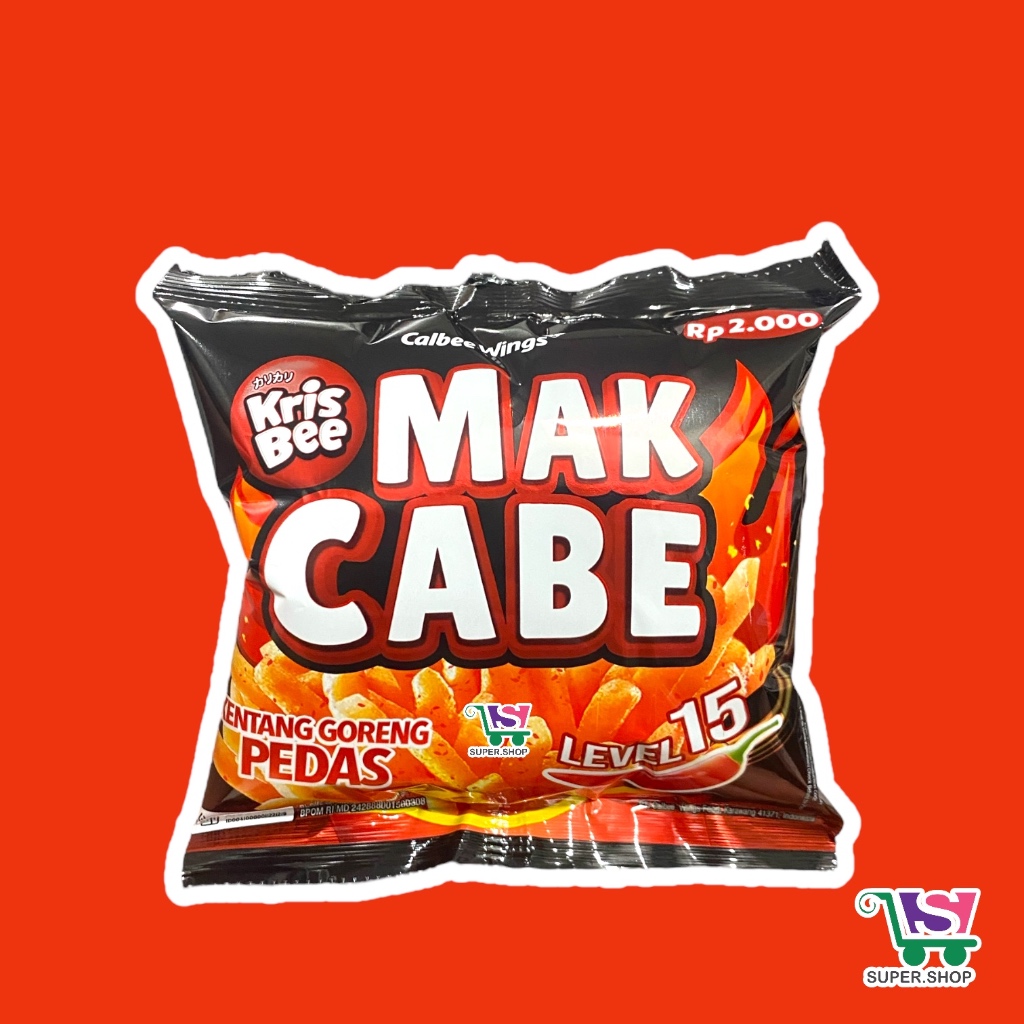 

Krisbee MakCabe / Kris Bee Mak Cabe Kentang Goreng Pedas Level 15 20 Gram