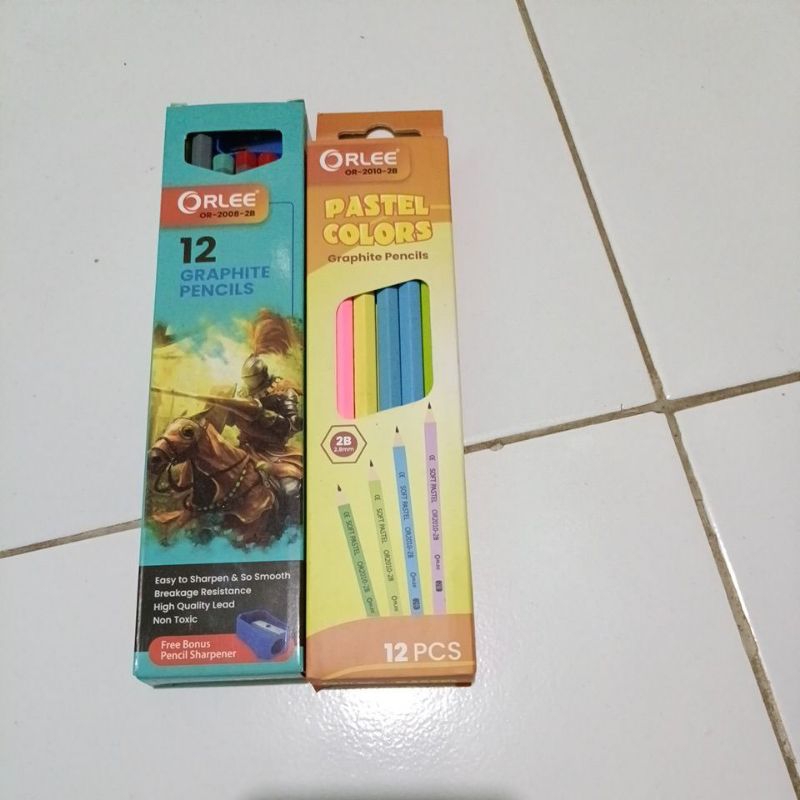 

PENSIL ORLEE WARNA STABILO / warna cerah (12pch)