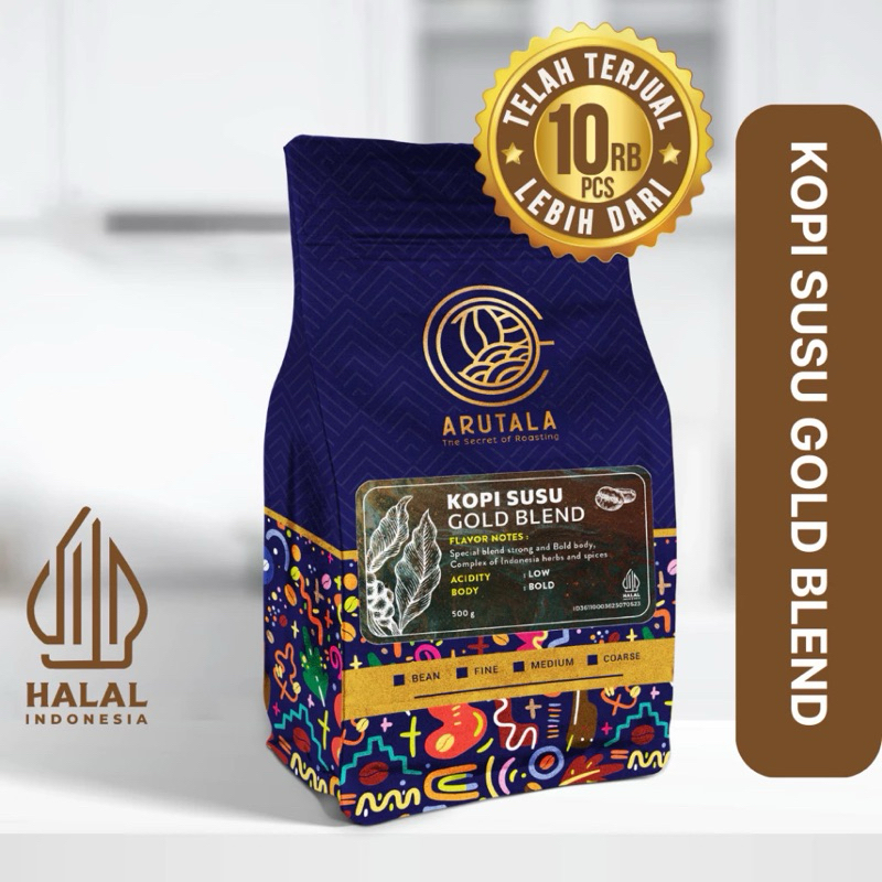 

ARUTALA Kopi Susu Gold Blend 500 gram - Biji