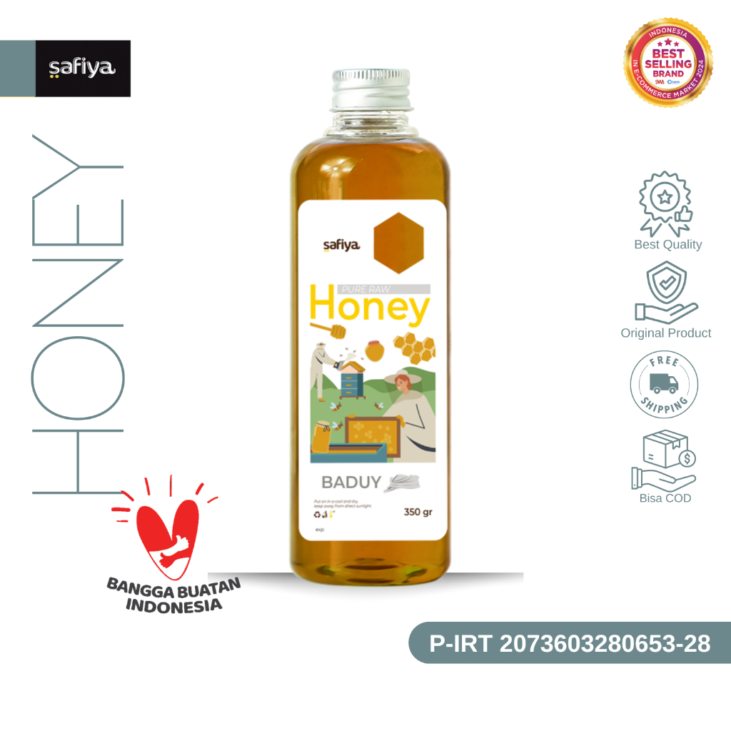

Safiya Madu Murni Baduy 350 Gram Raw Honey Premium