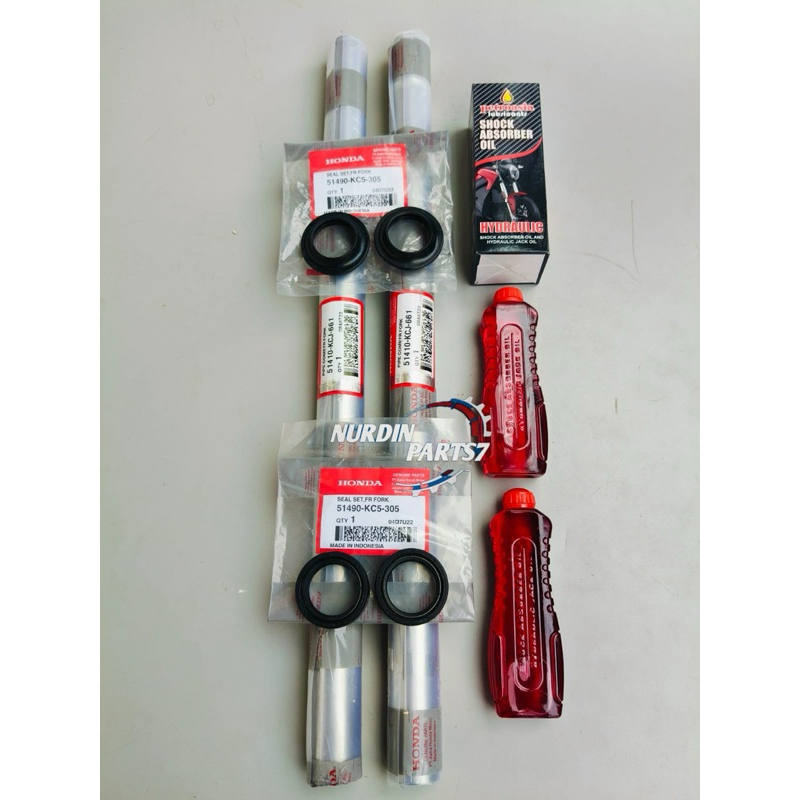As Shock Depan Tiger New Tiger Revo plus Seal + oli Shock KCJ