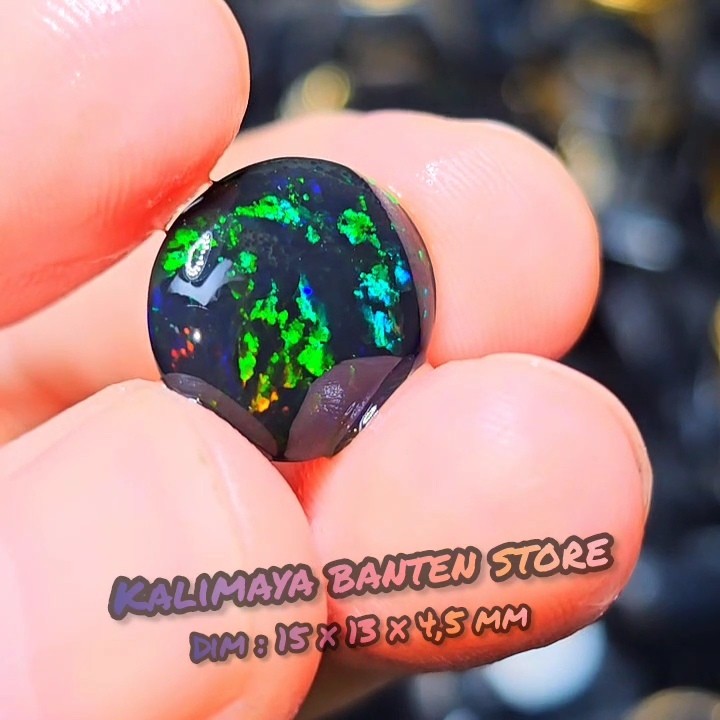 Black Opal Solid Banten Hitam Aspal