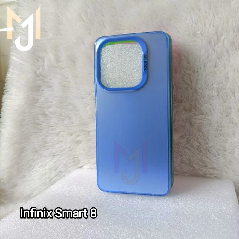 Case IMD Infinix Smart 8 Smart 7 Smart 6  Smart 6+ Smart 5 Soft Case IMD Plate Hologram Hard Case Si