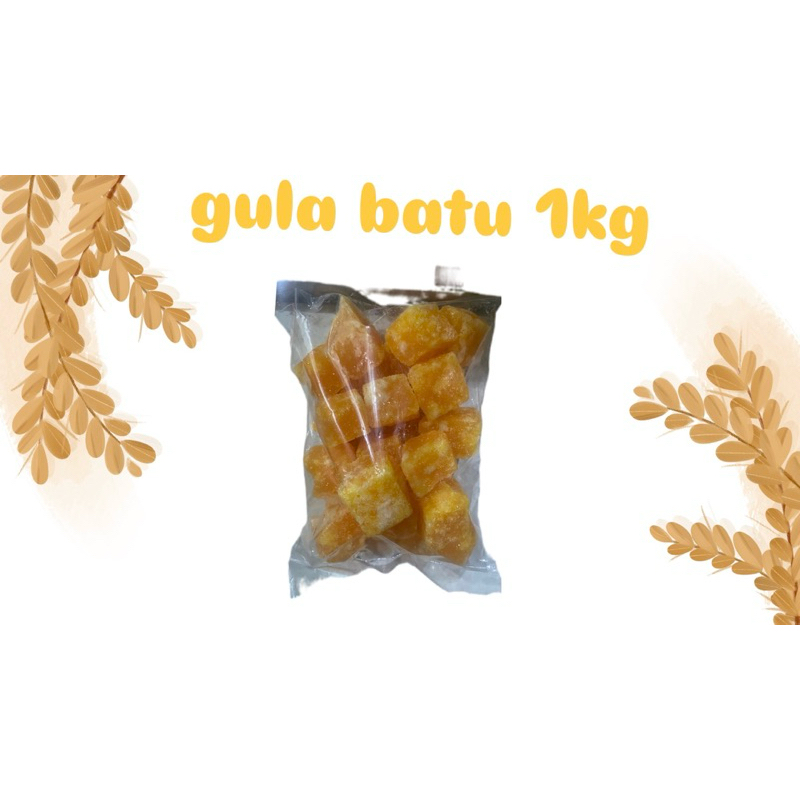 

GULA BATU KRISTAL KUNING SUPER KEMASAN 1KG