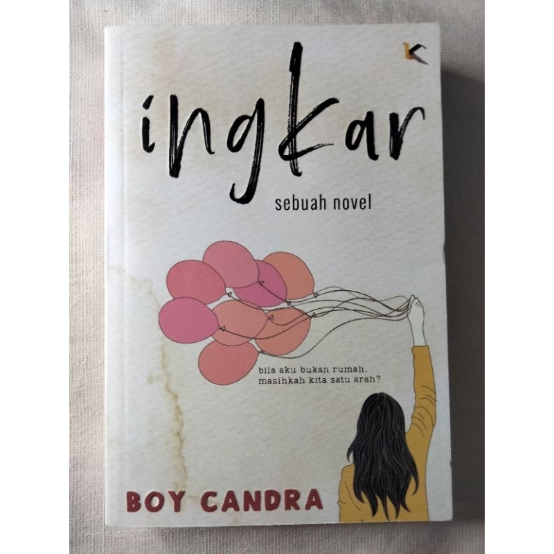 

Ingkar | Boy Candra | Boekoe Bekas