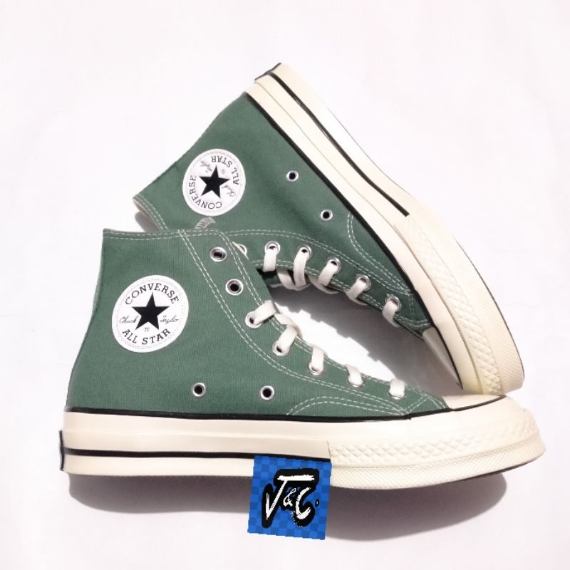 Converse Chuck 70 70s Seasonal Spring Color Vintage Hi Admiral Elm