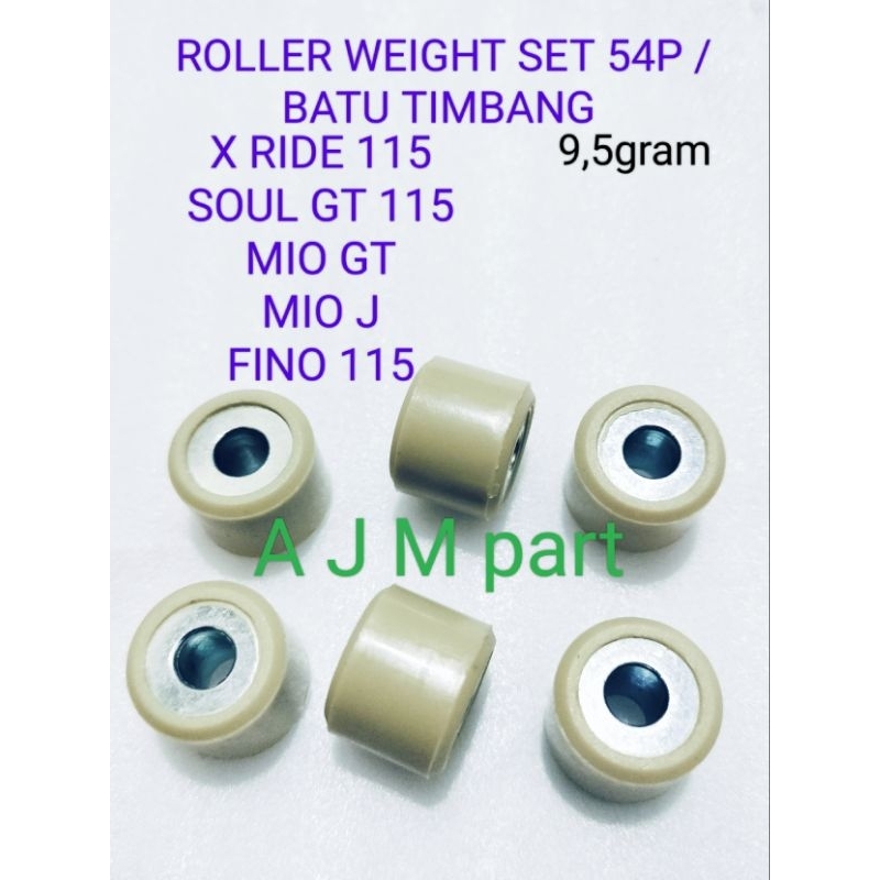 ROLLER SET 54P LOLER BATU TIMBANG YAMAHA SOUL GT 115 FINO 115 X RIDE 115 MIO J MIO GT 115